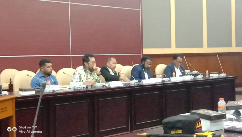 Pertemuan Forum Papua Bersama Polri dan Kejagung RI pada rabu 5 Feb 2020 (Foto/fren)