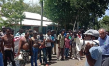 Ket: Aksi Mahasiswa Unipa Papua. (foto-ist)