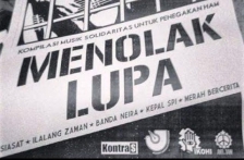 Ilustrasi melawan lupa. 