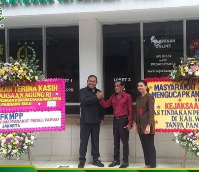 Perwakilan Masyarakat Adat Papua Bersama Jajaran Kejaksaan Agung RI