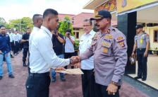Pelepasan Calon Siswa (Casis) Bintara Noken Polri (Foto: Ist)