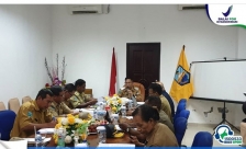 Rapat Kerja Pembentukan Tim Koordinasi Pengawas Obat dan Makanan di Kabupaten Manokwari (9/03/2020). (Foto: Ig bpom_manowari)
