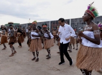 Presiden Jokowi saat berada di Papua. (Foto: Ist)