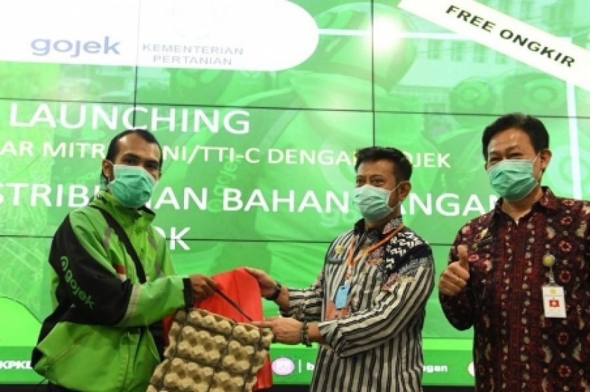 Kementan Gandeng Gojek Lancarkan Distribusi Pangan