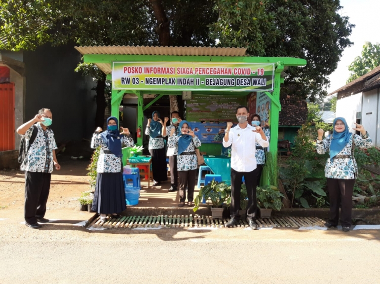Posko Informasi Siaga Pencegahan Covid-19