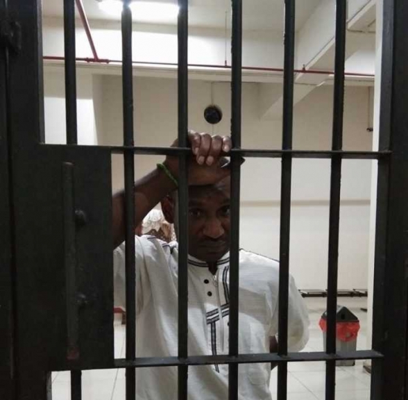 Mispo Gwijangge, anak muda usia 14 tahun yang dituduh sebagai pelaku pembunuhan pekerja PT Istaka Karya