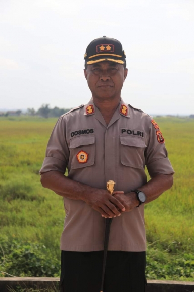 Kepala Kepolisian Resor Mappi, AKBP Cosmos Jeujanan 