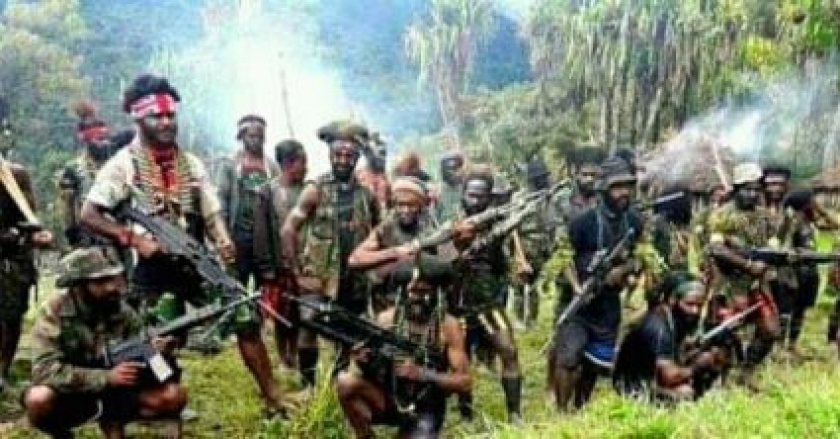 Anggota TPNPB di Papua Barat