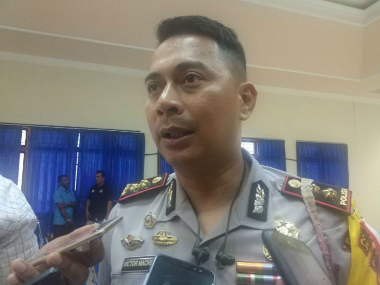 Kapolres Jayapura, AKBP Victor Dean Mackbon, SH