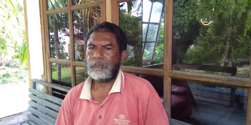 Bendahara Umum  Kain karkara Biak, Jhon Costan Karma