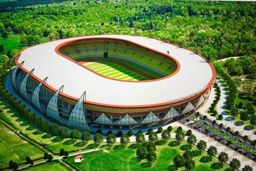 Stadion Papua Bangkit (Skyscrapercity.com/Hendriko Mayor)
