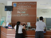  Laboratorium Kesehatan Daerah DKI Jakarta, salah satu laboratorium yang digunakan untuk pengetesan polymerase chain reaction (PCR) untuk Covid-19. (Foto: ist)