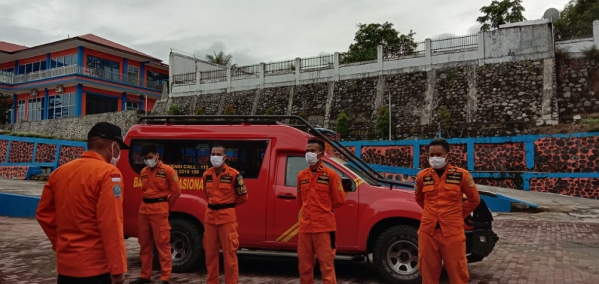  Tim SAR masih melakukan penyisiran ke lokasi untuk mencari korban tenggelam pada Kamis, 30/4/2020.