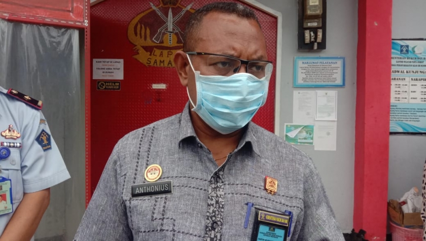 Kepala Kantor Wilayah Kementerian Hukum dan HAM Papua Barat, Anthonius Ayorbaba
