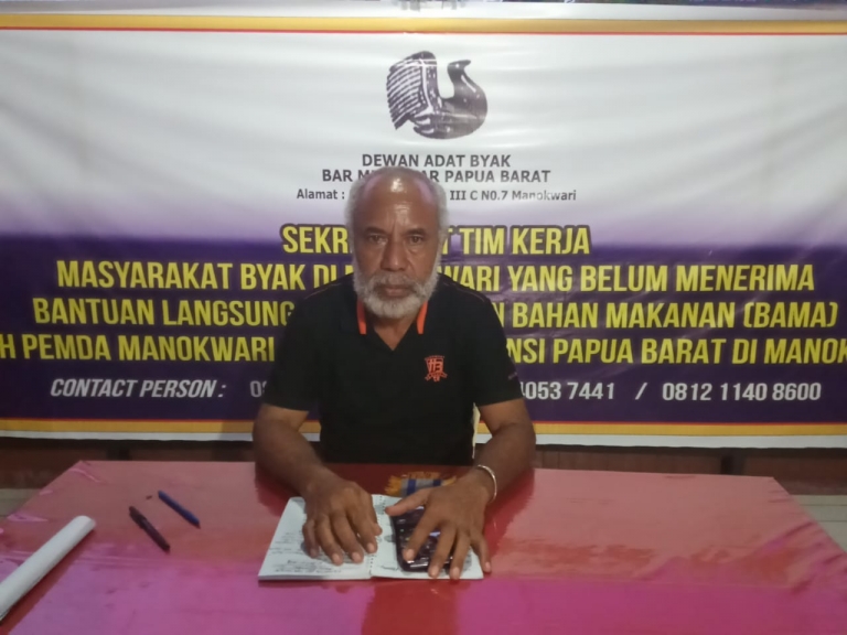 Kepala Suku Bar Mnu Kwar, Petrus Makbon