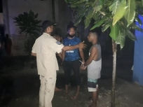 Seorang pria MSR (22) oleh Tim Iknampu Polres Biak Numfor, ditangkap di Kompleks Pelayaran Kelurahan Waupnor Biak pada Senin (4/5/2020) sekitar pukul 18.15 WIT