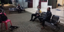 Danru Bripka Yosep barnabas dan 4 org anggota Melaksanakan patroli dan pengamanan di kantor LPP RRI, Selasa (5/5/2020).