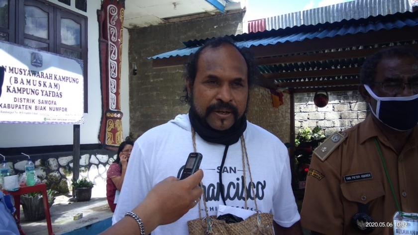 Sekjen Kampak Biak Numfor Johan Rumkorem