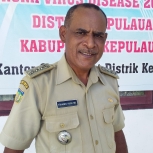 Kepala distrik kepulauan Ambai, Yohanes Hugo Numberi S.Sos