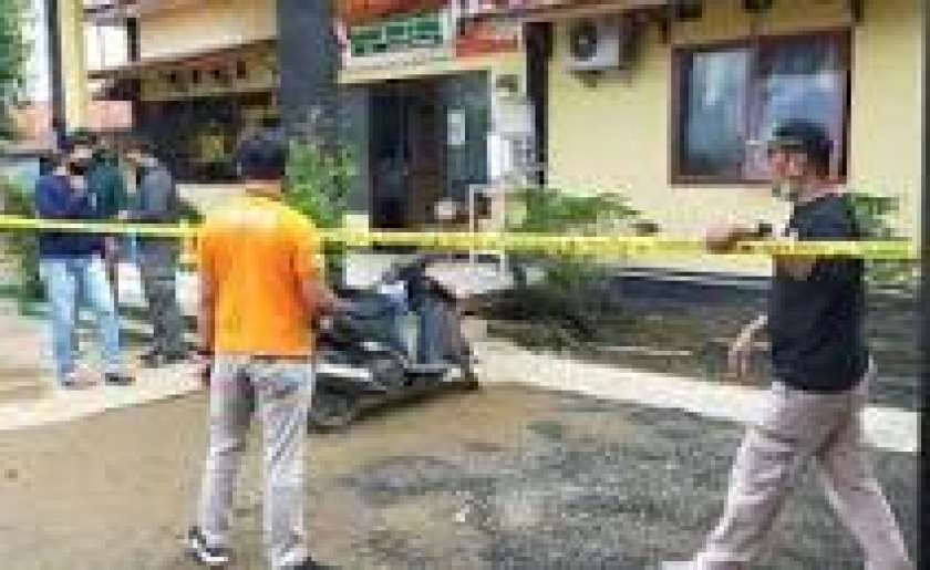 Kedatangan tim inafis Polda Kalsel ke TKP (Foto: ANTARA)