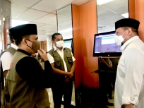 Ketua DPD RI AA LaNyalla Mahmud Mattalitti saat melakukan kunjungan kerja ke daerah Banyuwangi, Selasa (2/6/2020).