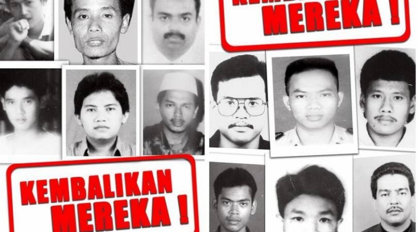 Korban yang pernah mengalami kejahatan penghilangan secara paksa. (Foto: ist)