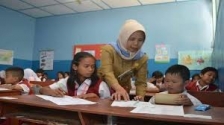 Aktivitas belajar mengajar di kelas