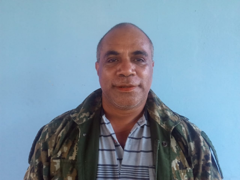 Benyamin Boseren, Kepala suku Biak sub wilayah Wampasi kabupaten Manokwari, Papua Barat