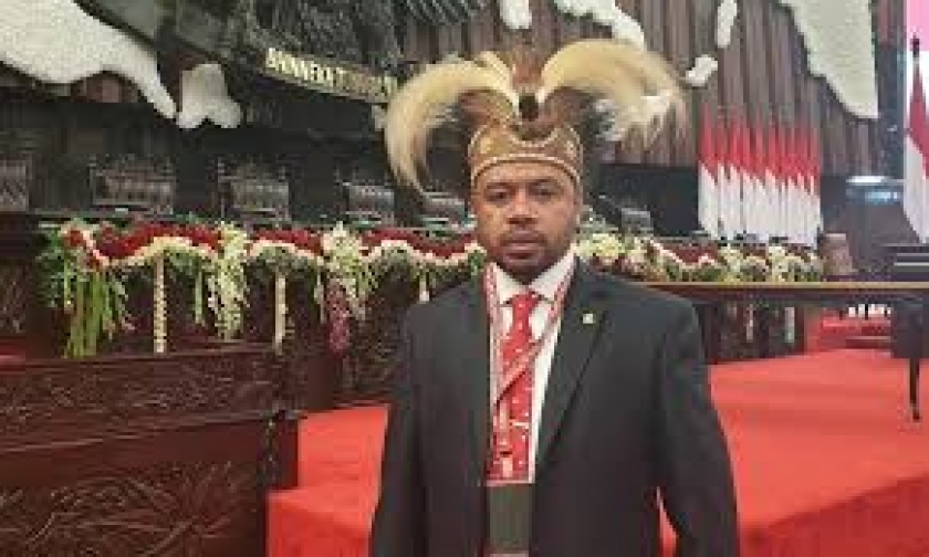 Wakil Ketua II Badan Urusan Legislasi Daerah (Waket II BULD) Komite I DPD RI, Filep Wamafma. 