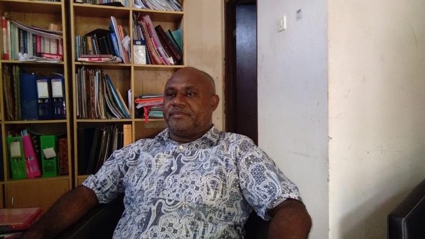  Mantan calon bupati Supiori, Yotam Wakum