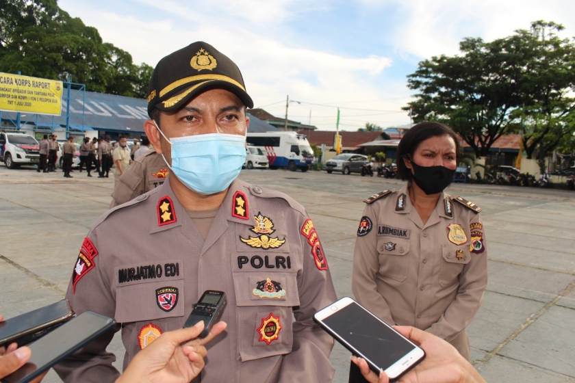 Kapolres Biak Numfor AKBP Murjatmo Edi, S.Ik., SH