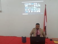 Ketua Pansus Papua, Dr. Filep Wamafma, S.H.,M.Hum saat menyampaikan laporan akhir pada rapat paripurna DPD RI, Rabu 22 Juli 2020. 