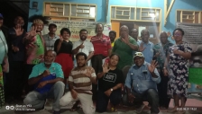 Dr. Filep Wamafma bersama masyarakat adat Papua saat melakukan kunjungan kerja  di wilayah III Doberay, kabupaten Manokwari, Sabtu, 1 Agustus 2020
