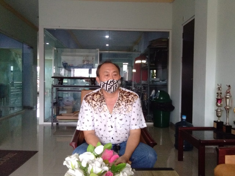 Robby Kurniawan (ketua Majelis Budhayana Papua Biak/ ketua yayasan Buddha dharma Biak]