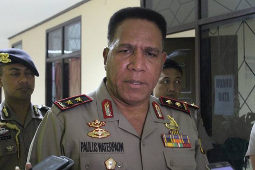 Kapolda Papua,Irjend Pol Paulus Waterpauw (Sumber Foto: Medcom.id)