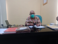 Risdan Harli, SH. MH, Direktur Utama BPRS Bahari Berkesan Kota Ternate. [Foto: Jaga Papua/ST]