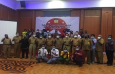 Sosialisasi Program Beasiswa Vokasi Fukuoka Jepang Tahun 2021, Senin pagi (15/3/2021) di Horison Hotel, Kotaraja, Jayapura. [Foto: Dok. Pemprov Papua]