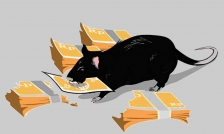 Ilustrasi korupsi. [Foto: Mimoza.tv]