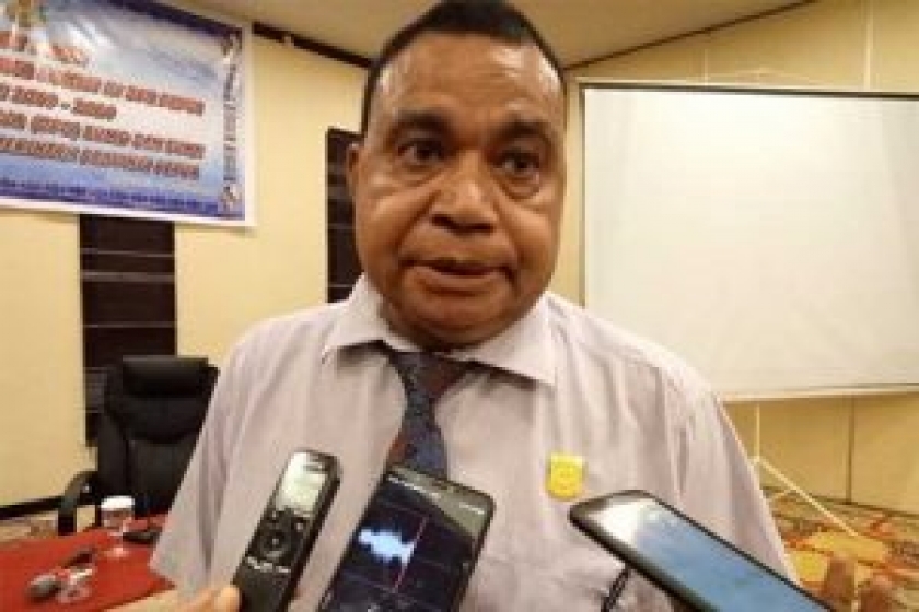 Ketua Komisi III DPR Papua bidang Anggaran dan Aset Daerah, Benyamin Arisoy, SE., MSi. [Foto: Dok. BPK RI]