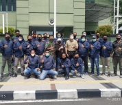 Komandan Dandim 1501 Ternate Foto Bersama Wartawan, Jum'at (19/3).