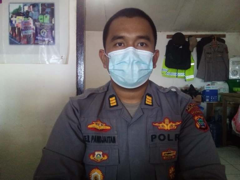 Kabag ops Polres Manokwari AKP Eddwar M. Pandjaitan. [Foto: Rolly]