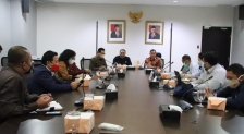 Rapat Koordinasi Komnas HAM RI dengan Lembaga Perlindungan Saksi dan Korban (LPSK) di Kantor LPSK, Selasa (30/3/2021). [Foto: Dok Komnas HAM RI]