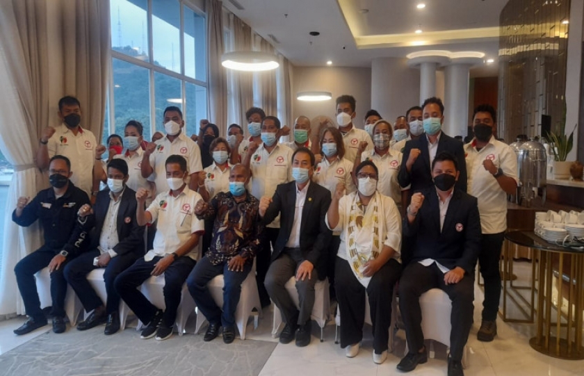 Pengurus Pusat Persatuan Cricket Indonesia (PP PCI). [Foto: Pemprov Papua]