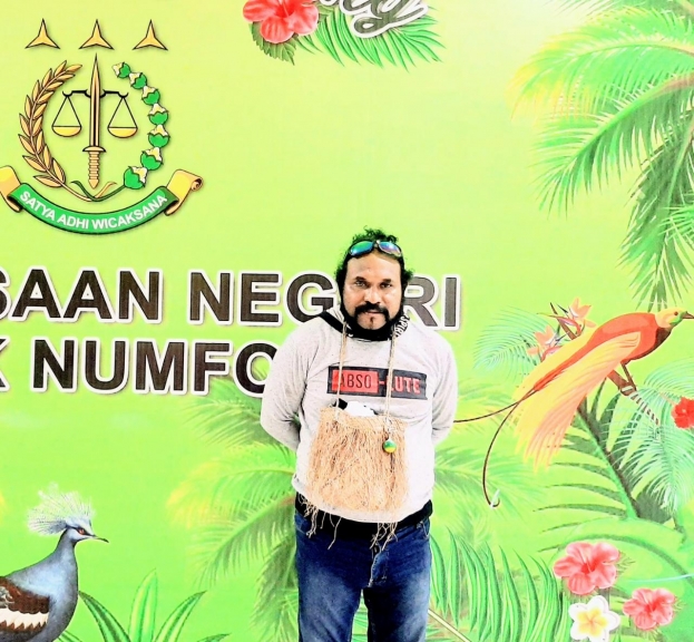 Aktifis anti korupsi Kampak Papua, Johan Rumkorem. [Foto: JP/LR]