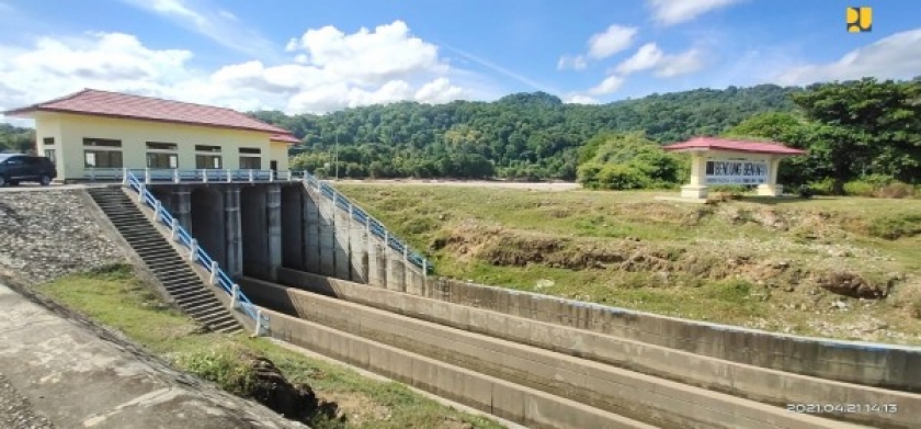  Bendung Benanain NTT. [Foto: Kementerian PUPR]