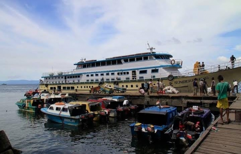 Pelabuhan Ternate. [Foto: ist]