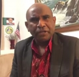 Salah satu Pimpinan Otoritas Nasional Papua Barat Merdeka, Herman Wainggai.