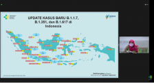 Virus Corona Varian Baru B.117, B.1351, B.1617 Sudah Ada di Indonesia. [Foto: Kemenkes RI]