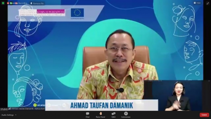 Ketua Komnas HAM RI Ahmad Taufan Damanik. [Foto: Komnas HAM RI]