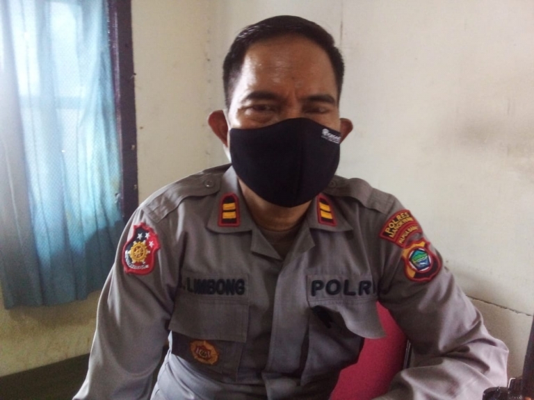 Kapolsek Manokwari, Iptu Barung Limbong SH. [Foto: JP/Rolly]